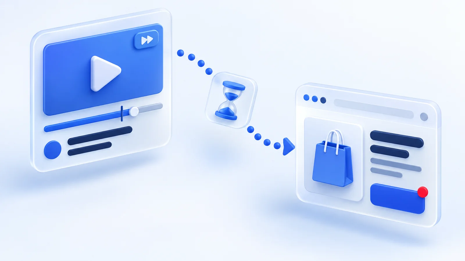 Engaged-view conversion: an ad watched past a set point that later leads to a purchase