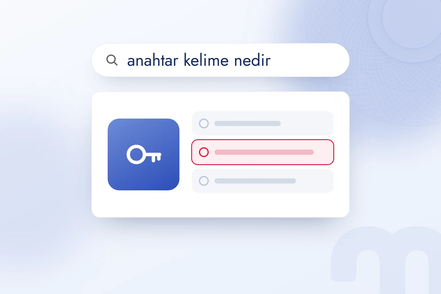 Anahtar kelime (anahtar sözcük) nedir? Türleri ve seçim ölçütleri