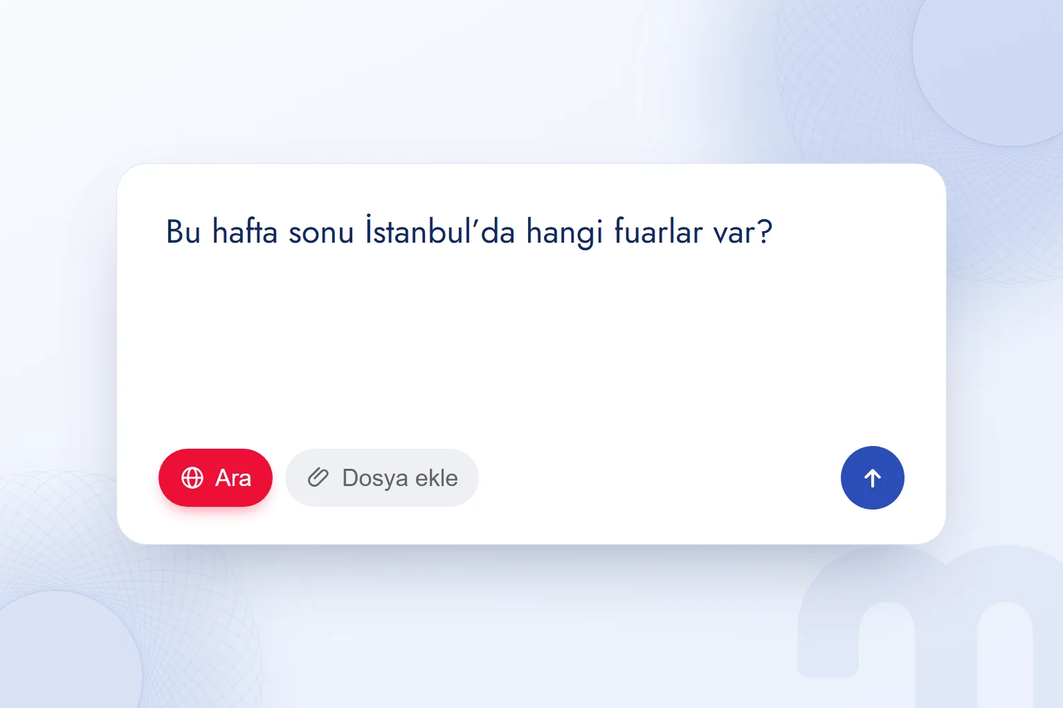 Sohbet giriş alanında web’de arama seçeneği açık; soru güncel bilgi gerektiriyor.