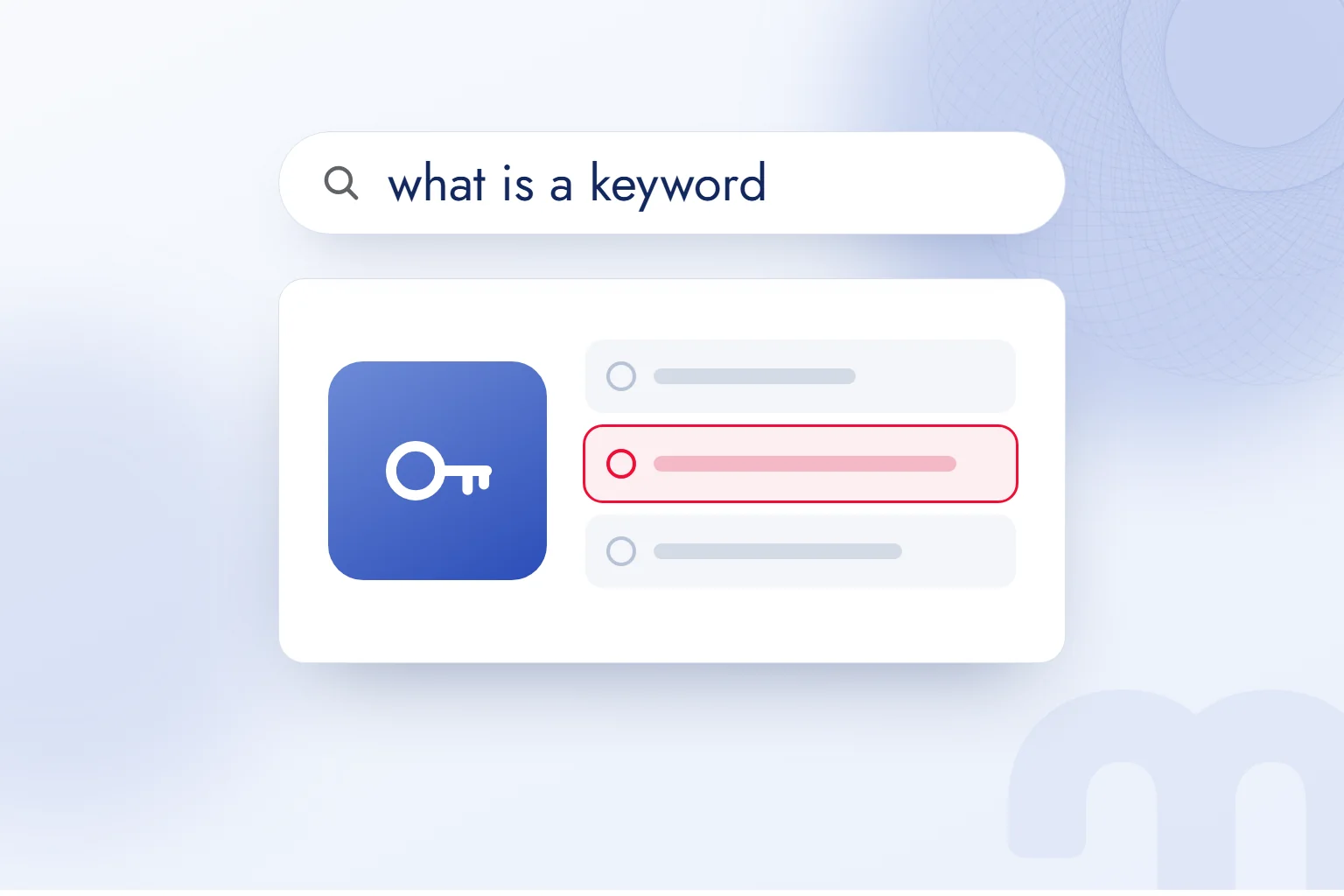 What is a keyword? Types of keywords and how to choose them