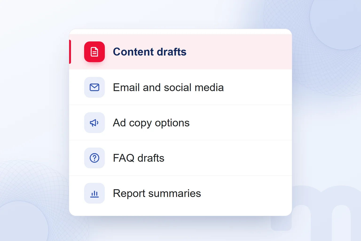 Marketing jobs with ChatGPT: content drafts, email and social media, ad copy options, FAQ drafts and report summaries.