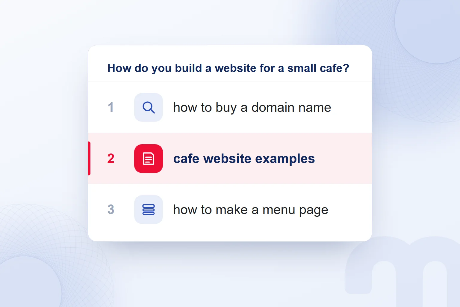 Query fan-out: a single question splits into several sub-searches.